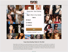 Tablet Screenshot of fuckchatcity.com